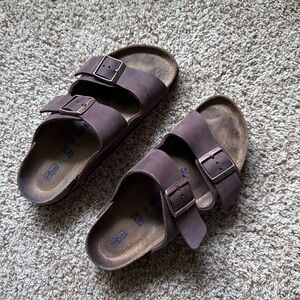 Birkenstock Arizona Habana oiled leather soft footbed